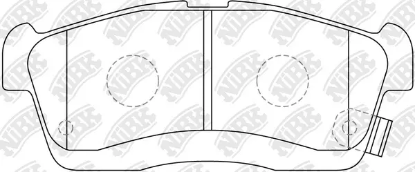 Brake Pad Set, disc brake (PN6492)
