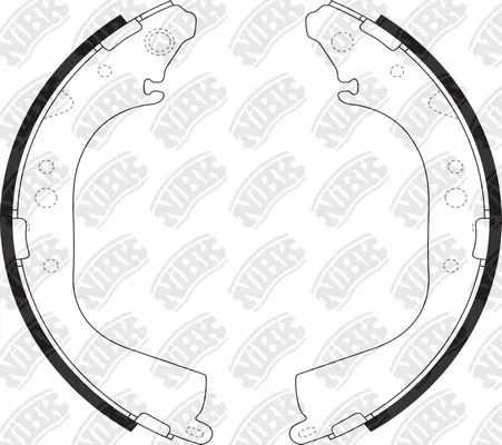 Brake Shoe Set (FN2305)
