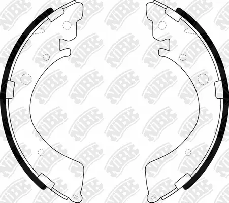 Brake Shoe Set (FN5520)