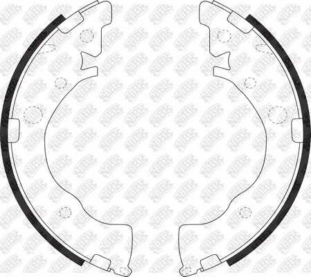 Brake Shoe Set (FN28002)