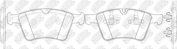 Brake Pad Set, disc brake (PN0464)