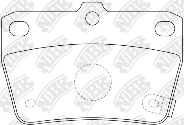 Brake Pad Set, disc brake (PN1424)
