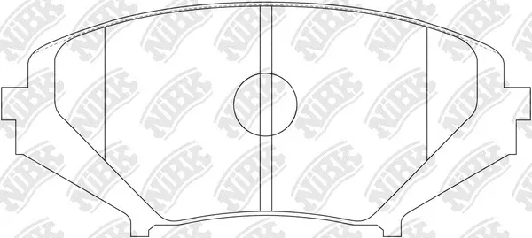 Brake Pad Set, disc brake (PN5801)