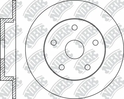 Brake Disc (RN1884H)