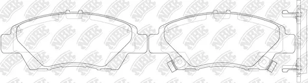 Brake Pad Set, disc brake (PN8868)