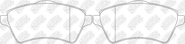Brake Pad Set, disc brake (PN0181)