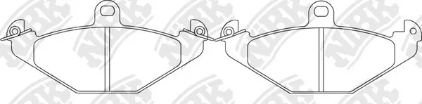 High Performance Brake Pad Set (PN0282S)
