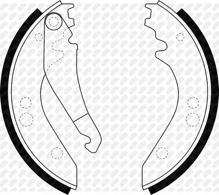 Brake Shoe Set (FN0579)