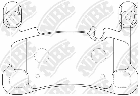 Brake Pad Set, disc brake (PN0864)