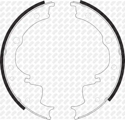 Brake Shoe Set (FN0604)