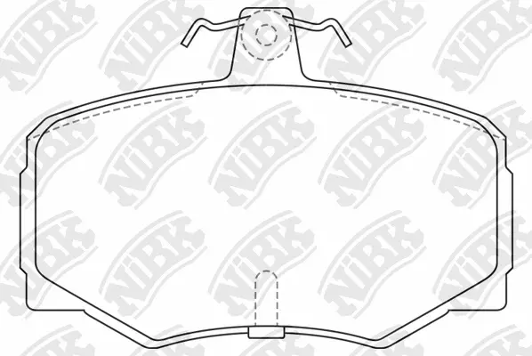 Brake Pad Set, disc brake (PN0257)
