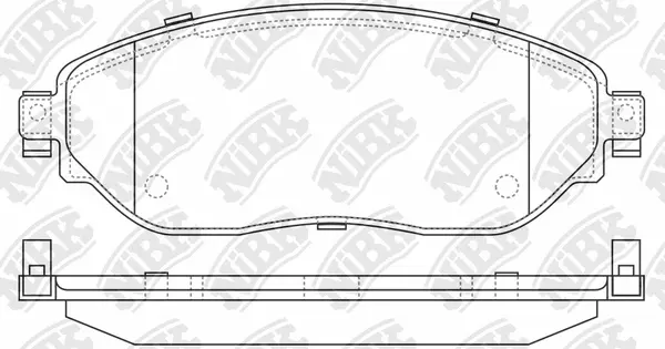 Brake Pad Set, disc brake (PN0729)