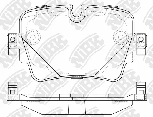 Brake Pad Set, disc brake (PN0723)