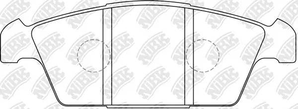 Brake Pad Set, disc brake (PN9183)