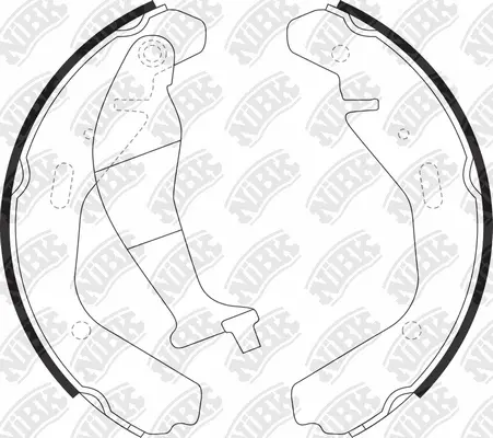 Brake Shoe Set (FN9977)