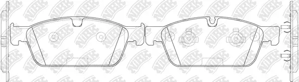 Brake Pad Set, disc brake (PN31017)