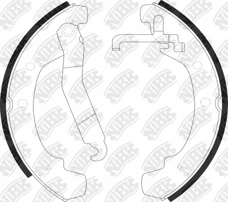 Brake Shoe Set (FN0520)