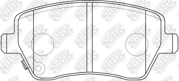 Brake Pad Set, disc brake (PN9805)
