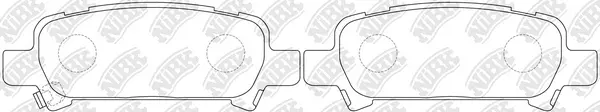 Brake Pad Set, disc brake (PN7415)
