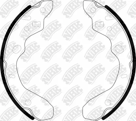 Brake Shoe Set (FN3394)