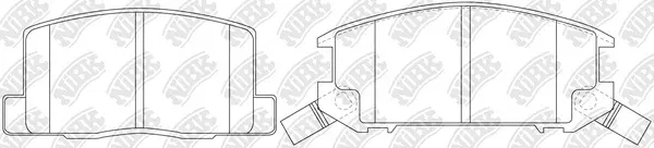 Brake Pad Set, disc brake (PN1276)
