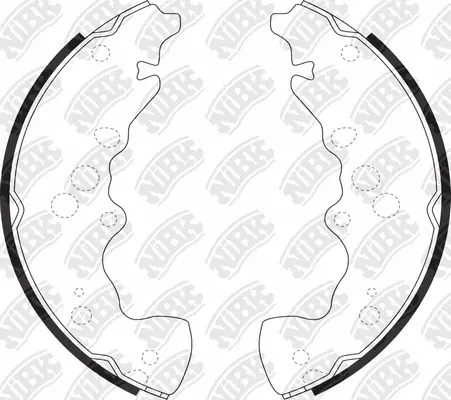 Brake Shoe Set (FN9968)