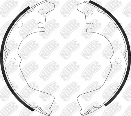 Brake Shoe Set (FN2262)