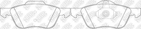 Brake Pad Set, disc brake (PN0227)