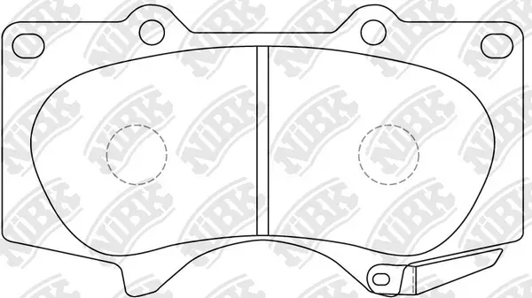High Performance Brake Pad Set