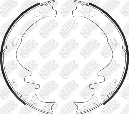 Brake Shoe Set (FN1162)