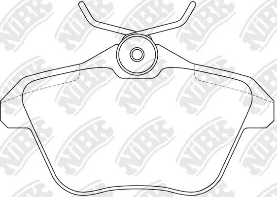 Brake Pad Set, disc brake (PN0104)