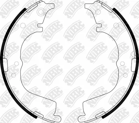 Brake Shoe Set (FN2330)