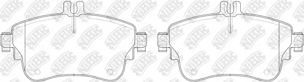 Brake Pad Set, disc brake (PN31008)