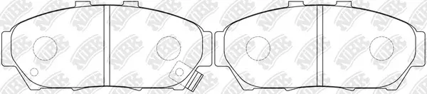Brake Pad Set, disc brake (PN8337)