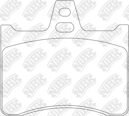 Brake Pad Set, disc brake (PN0133)