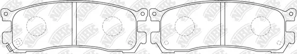 Brake Pad Set, disc brake (PN5290)