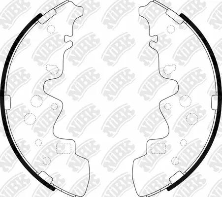 Brake Shoe Set (FN3406)
