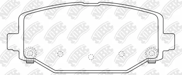 Brake Pad Set, disc brake (PN53005)