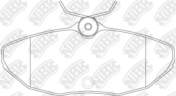 Brake Pad Set, disc brake (PN0146)