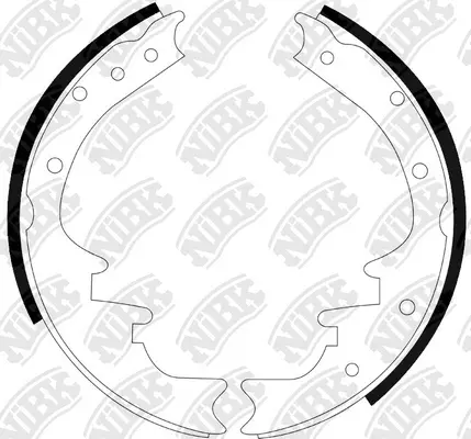 Brake Shoe Set (FN0564)
