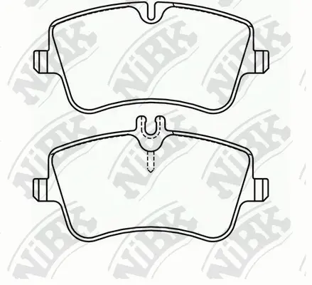 Brake Pad Set, disc brake (PN0199)