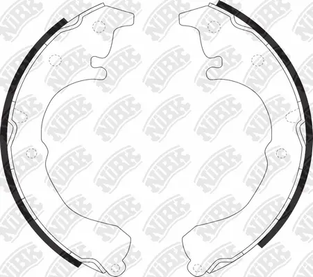 Brake Shoe Set (FN2289)