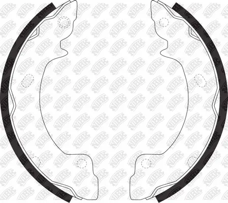 Brake Shoe Set (FN11148)