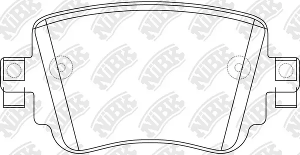 Brake Pad Set, disc brake (PN0624)