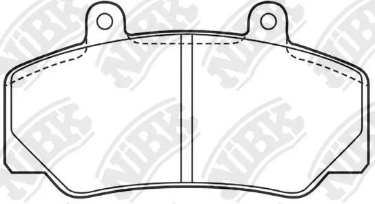Brake Pad Set, disc brake (PN45019)