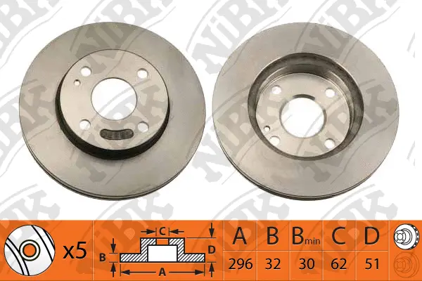 Brake Disc (RN1536DL)
