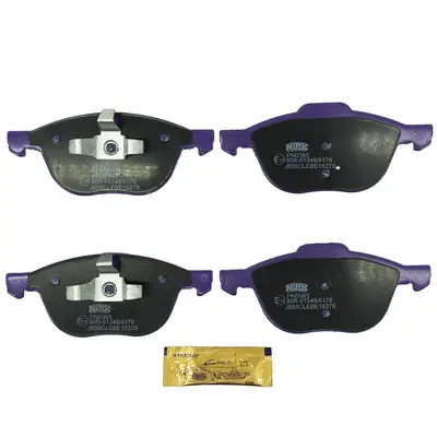 Brake Pad Set, disc brake (PN0365)