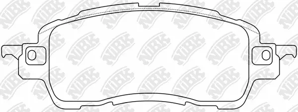 Brake Pad Set, disc brake (PN5816)