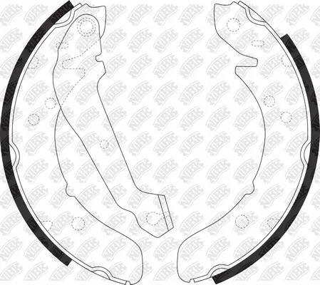 Brake Shoe Set (FN11241)