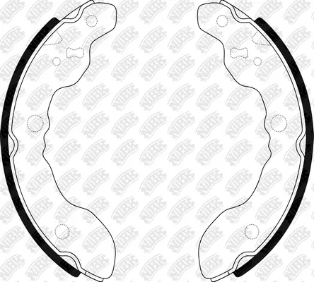 Brake Shoe Set (FN9943)